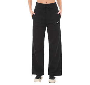 Nike W Nsw Phnx Flc Hr Pant Wıde Kadın Eşofman Altı Siyah