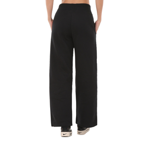 Nike W Nsw Phnx Flc Hr Pant Wıde Kadın Eşofman Altı Siyah