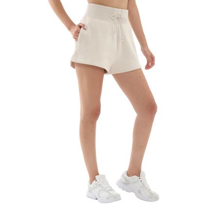 Nike W Nsw Phnx Flc Hr Short Kadın Şort Ve Kapri Beyaz