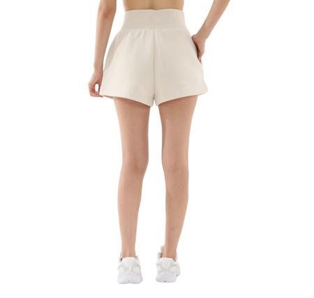 Nike W Nsw Phnx Flc Hr Short Kadın Şort Ve Kapri Beyaz