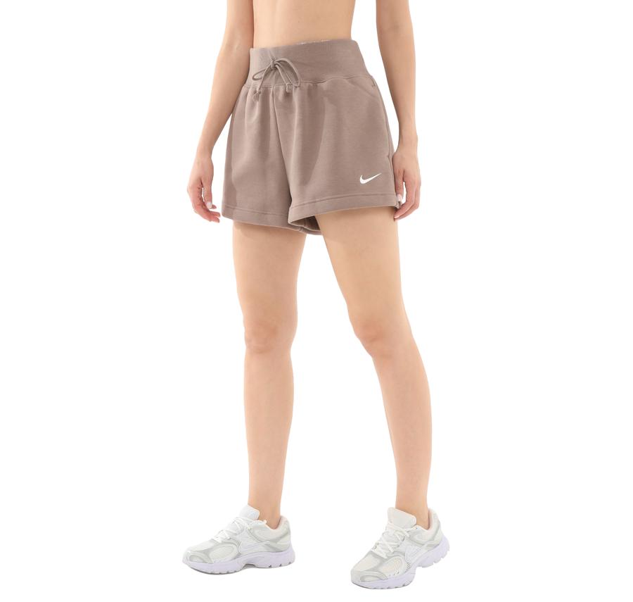 Nike W Nsw Phnx Flc Hr Short Kadın Şort Ve Kapri Kahve Nike W Nsw Phnx Flc Hr Short Kadın Şort Ve Kapri Kahve