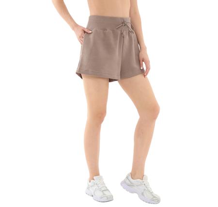 Nike W Nsw Phnx Flc Hr Short Kadın Şort Ve Kapri Kahve