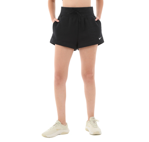 Nike W Nsw Phnx Flc Hr Short Kadın Şort Ve Kapri Siyah