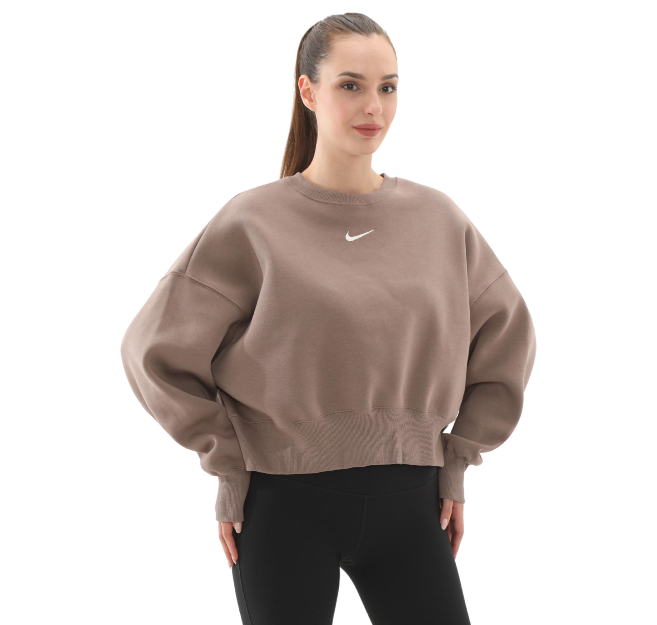 Женский свитшот Nike W Nsw Phnx Flc Oos Crew