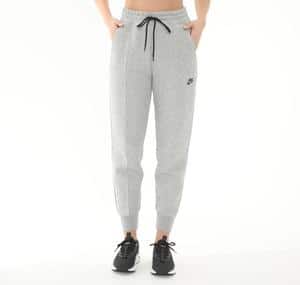 Nike W Nsw Tch Flc Mr Jggr Kadın Eşofman Altı Gri