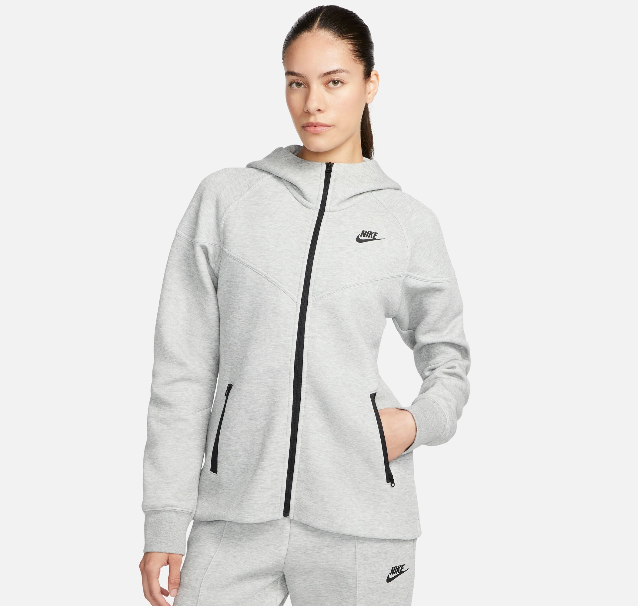 Женская куртка Nike W Nsw Tch Flc Wr Fz Hdy