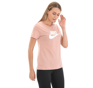 Nike W Nsw Tee Essntl Icon Futur Kadın T-Shirt Pembe