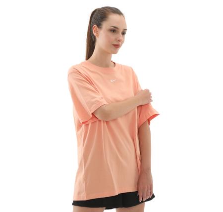 Nike W Nsw Tee Essntl Lbr Kadın T-Shirt Pembe