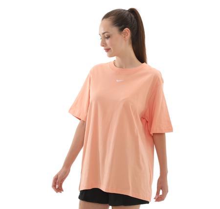 Nike W Nsw Tee Essntl Lbr Kadın T-Shirt Pembe