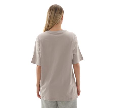 Nike W Nsw Tee Essntl Lbr Kadın T-Shirt Gri Nike W Nsw Tee Essntl Lbr Kadın T-Shirt Gri