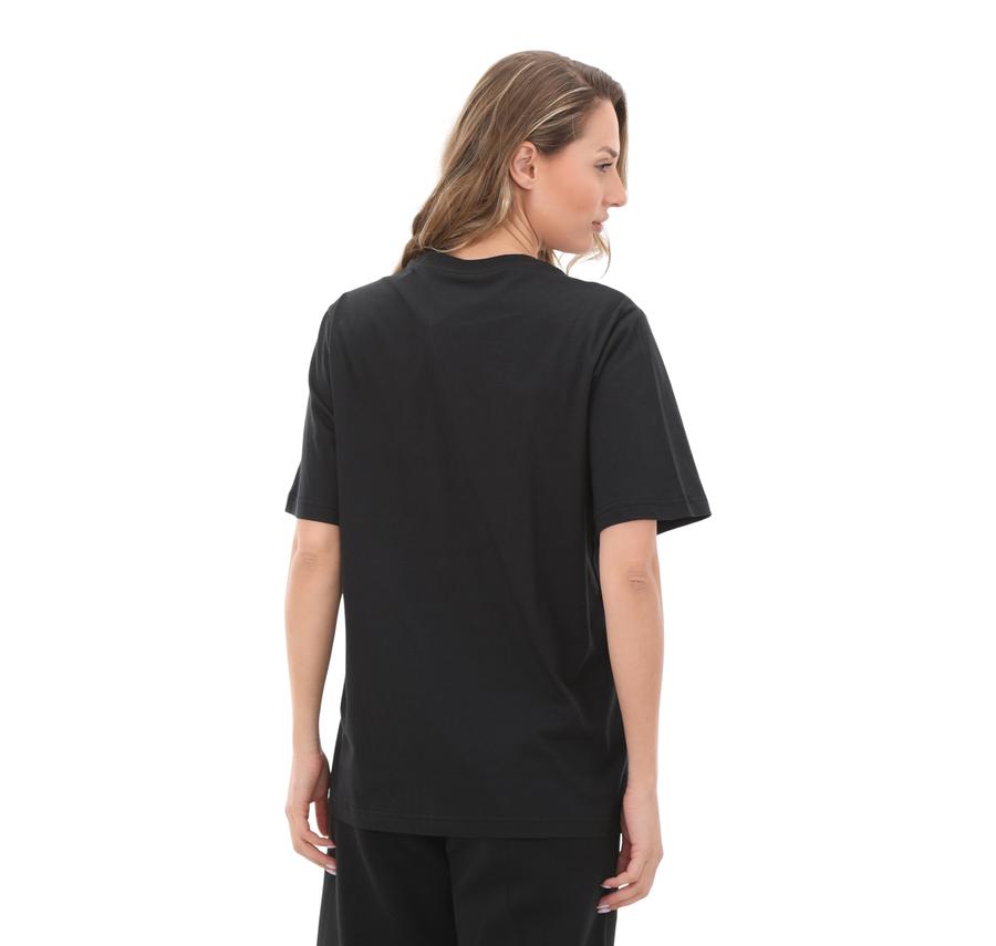 Nike W Nsw Tee Essntl Lbr Kadın T-Shirt Siyah Nike W Nsw Tee Essntl Lbr Kadın T-Shirt Siyah