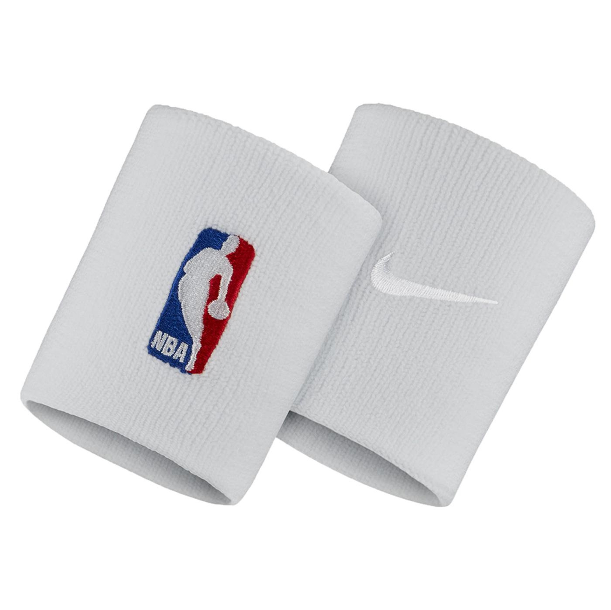 Unisex  Nike Wristbands Nba White-White Saç Bandi Bileklik