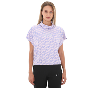 Nikew Nk Df Ic Ss Top Ce Kadın T-Shirt Mavi
