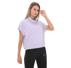 Nikew Nk Df Ic Ss Top Ce Kadın T-Shirt Mavi