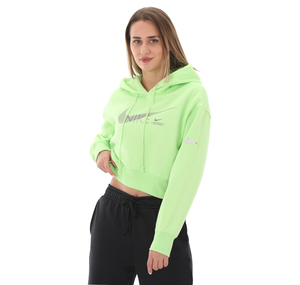 Nikew Nsw Swsh Flc Po Kadın Sweatshirt Yeşil