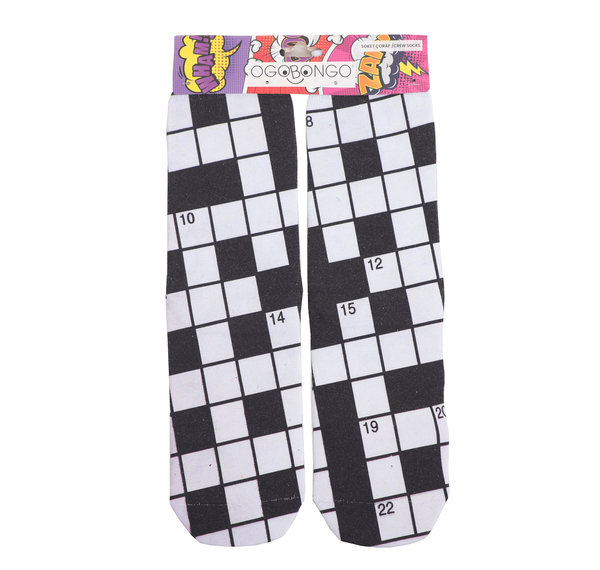 Ogobongo Bulmaca Soket Çorap Kadın Çorap Beyaz Ogobongo Bulmaca Soket Çorap Kadın Çorap Beyaz