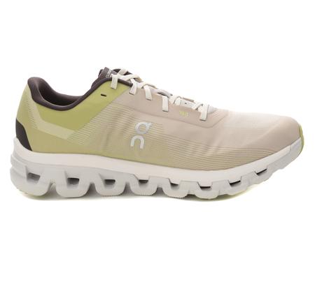 On Cloudflow 4 Erkek Spor Ayakkabı Krem