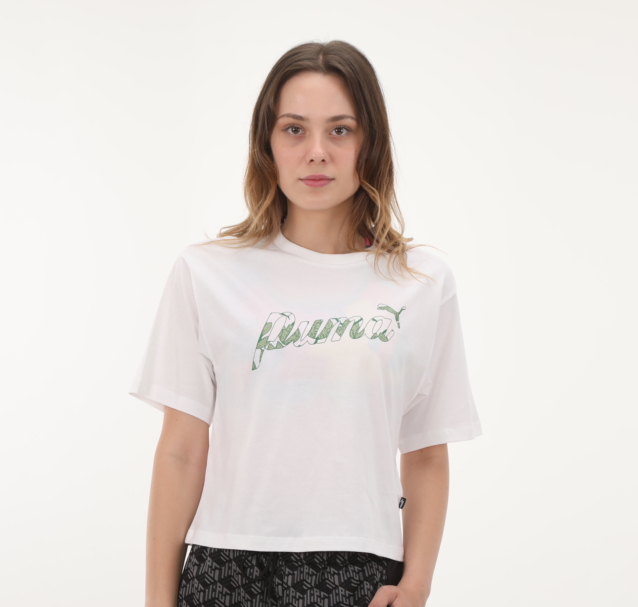 Женская футболка Puma Blossom Short Graphic Tee