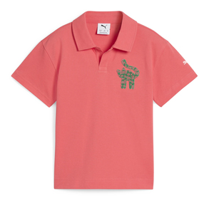 Puma Cats Club Pique Polo Çocuk T-Shirt Pembe