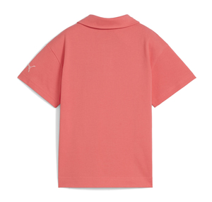 Puma Cats Club Pique Polo Çocuk T-Shirt Pembe