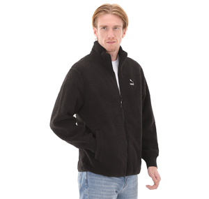 Puma Classics Sherpa Jacket Erkek Ceket Siyah