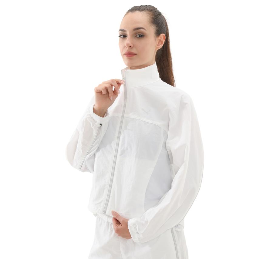 Puma Dare To Zip-Off Jacket Kadın Ceket Beyaz Puma Dare To Zip-Off Jacket Kadın Ceket Beyaz