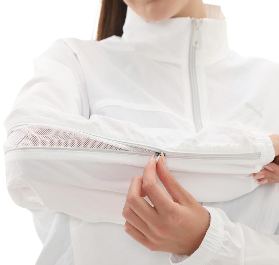 Puma Dare To Zip-Off Jacket Kadın Ceket Beyaz Puma Dare To Zip-Off Jacket Kadın Ceket Beyaz