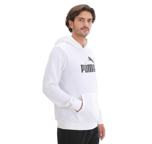 Puma Ess Big Logo Hoodie Tr Erkek Sweatshirt Beyaz