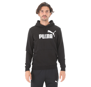 Puma Ess Big Logo Hoodie Erkek Sweatshirt Siyah