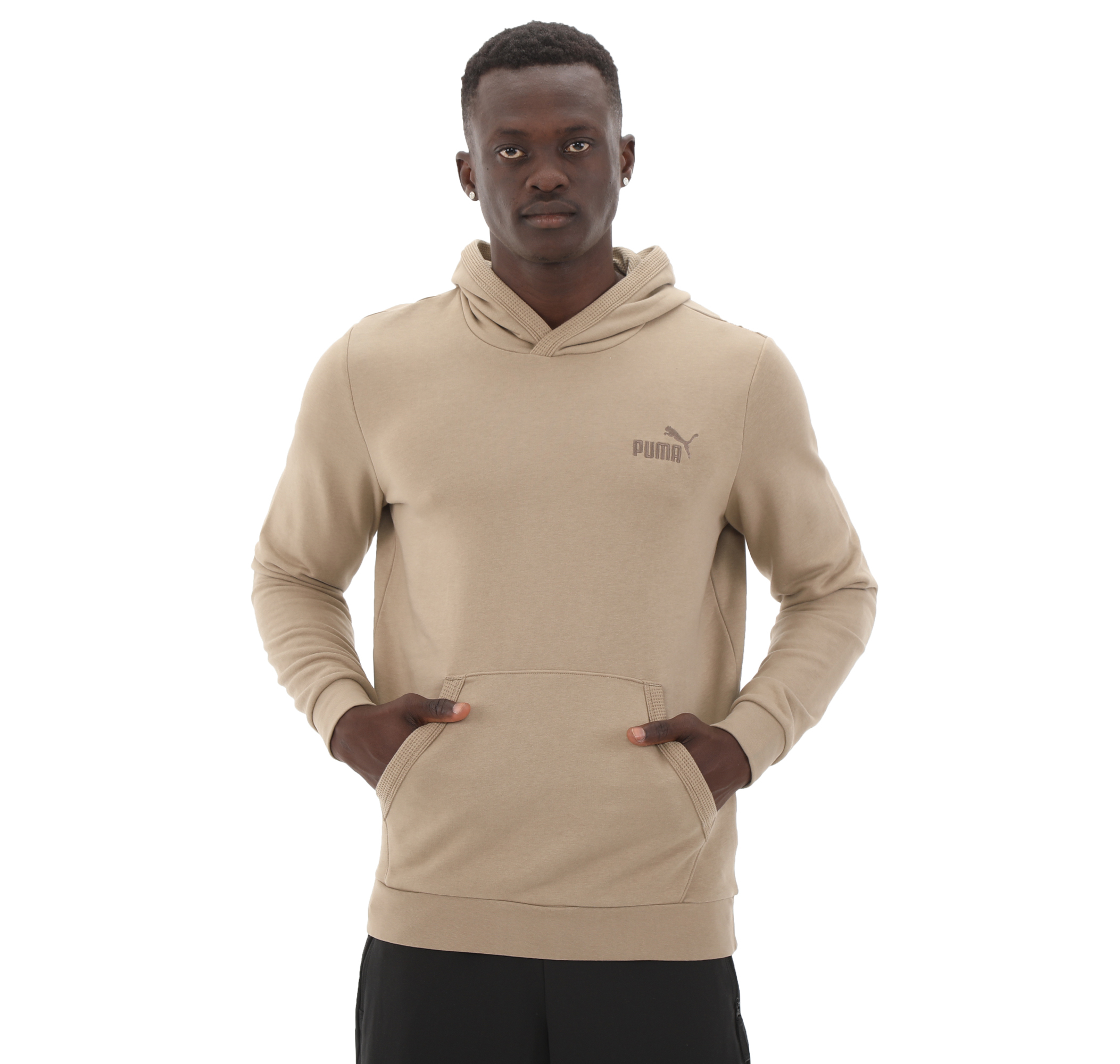 Мужское худи Puma Ess Elevated Hoodie Krem