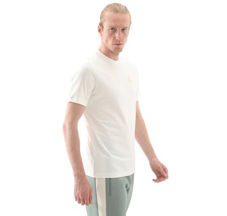 Puma Ess Elevated Tee Erkek T-Shirt Beyaz