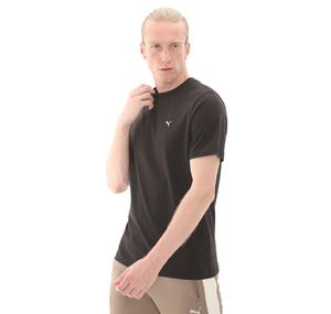 Puma Ess Elevated Tee Erkek T-Shirt Siyah