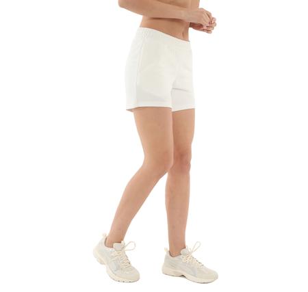 Puma Ess Elevatedmid-Riseshorts5" Kadın Şort Ve Kapri Krem