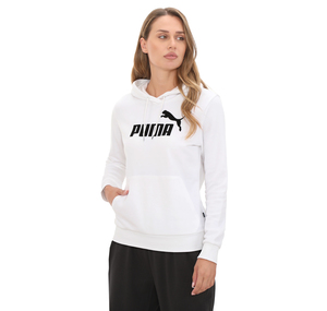 Puma Ess Logo Hoodie Tr Kadın Sweatshirt Beyaz