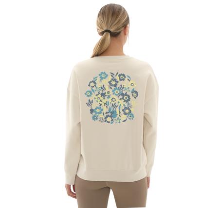 Puma Ess Nature 2.0  Crew Kadın Sweatshirt Bej