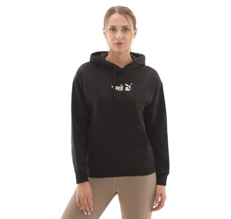 Puma Ess Nature 2.0 Hoodie Kadın Sweatshirt Siyah