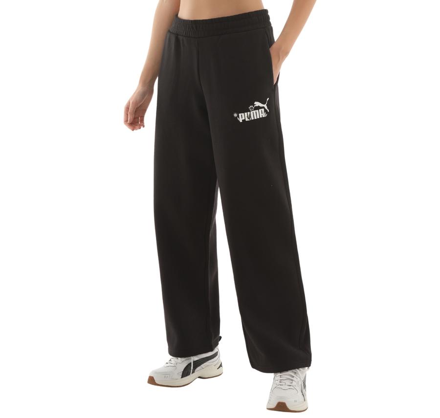 Puma Ess Nature 2.0 Logo Pants Kadın Eşofman Altı Siyah Puma Ess Nature 2.0 Logo Pants Kadın Eşofman Altı Siyah