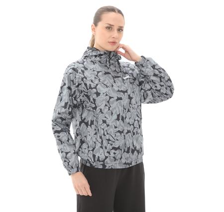 Puma Ess Nature 2.0 Relaxed Kadın Yağmurluk-Rüzgarlık Gri