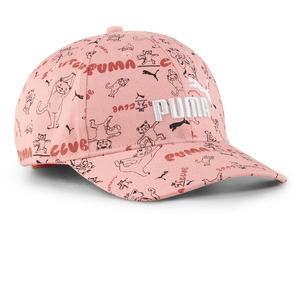Puma Ess No.1 Logo Aop Bb Cap Jr Çocuk Şapka Pembe
