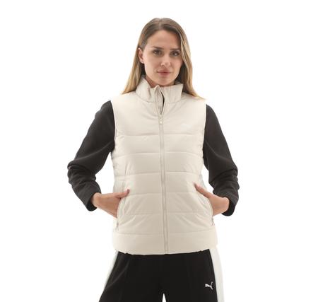 Puma Ess Padded Vest Kadın Yelek Beyaz