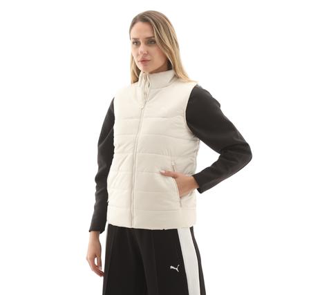 Puma Ess Padded Vest Kadın Yelek Beyaz