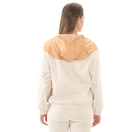 Puma Ess Relaxed Windbreaker Kadın Yağmurluk-Rüzgarlık Krem