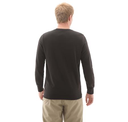 Puma Ess Small No. 1 Logo Crew Erkek Sweatshirt Siyah