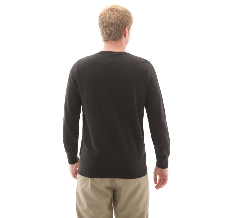 Puma Ess Small No. 1 Logo Crew Erkek Sweatshirt Siyah Puma Ess Small No. 1 Logo Crew Erkek Sweatshirt Siyah