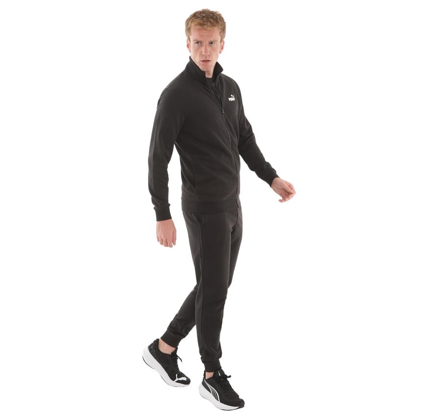 Puma Ess Sweat Suit Erkek Eşofman Takımı Siyah Puma Ess Sweat Suit Erkek Eşofman Takımı Siyah