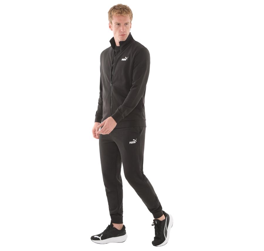 Puma Ess Sweat Suit Erkek Eşofman Takımı Siyah Puma Ess Sweat Suit Erkek Eşofman Takımı Siyah