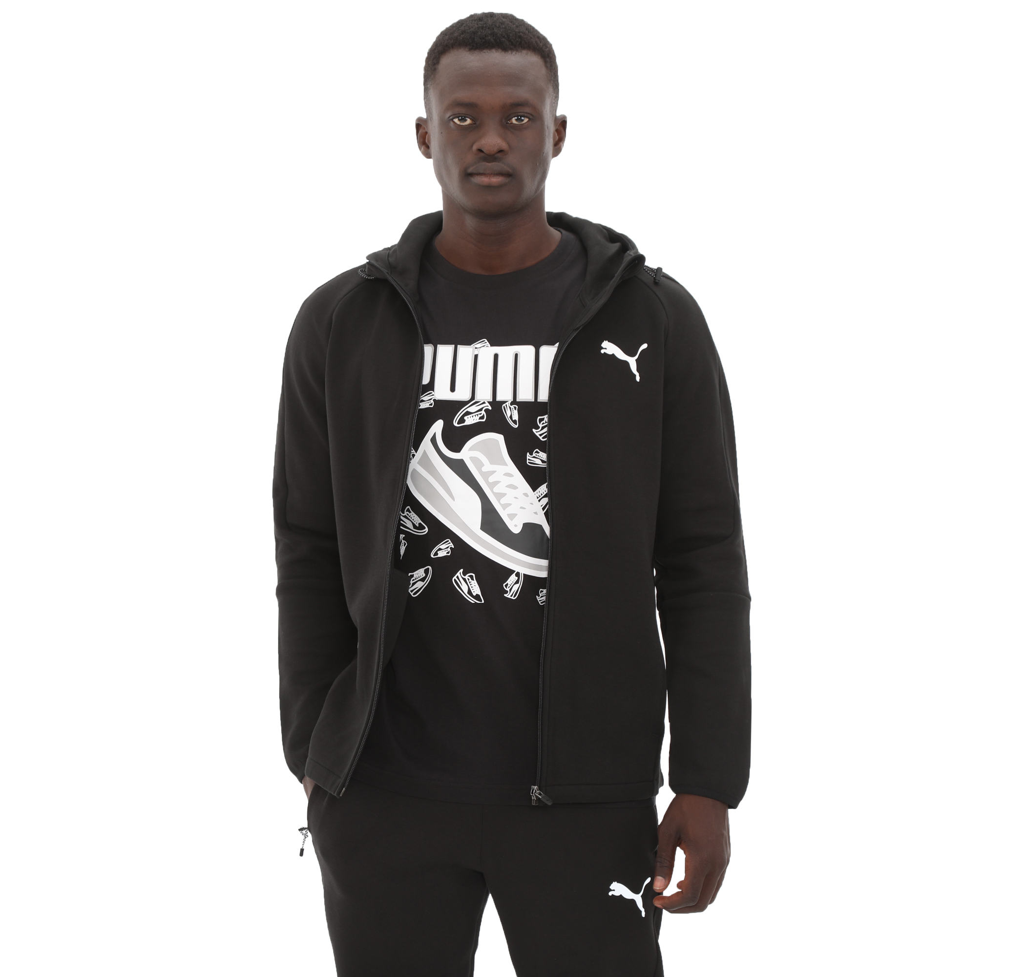 Мужское худи Puma Evostripe Core Fz Hoodie