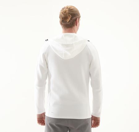 Puma Evostrıpe Full-Zip Hoodie Erkek Ceket Beyaz