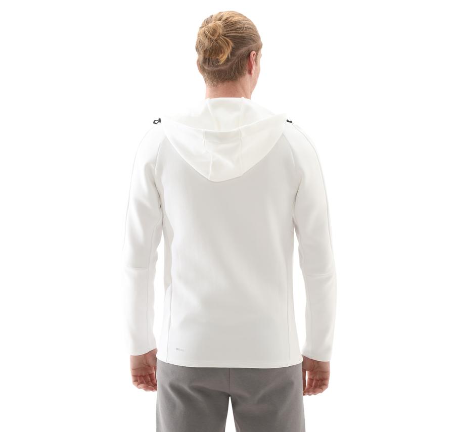 Puma Evostrıpe Full-Zip Hoodie Erkek Ceket Beyaz Puma Evostrıpe Full-Zip Hoodie Erkek Ceket Beyaz