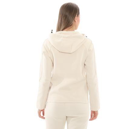 Puma Evostrıpe Full-Zip Hoodie Kadın Ceket Krem